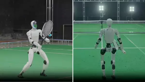 ロボットオリンピックの未来もそこまで？テニスを習得したヒューマノイドが誕生