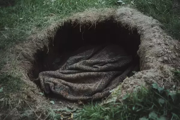 庭に埋められていた謎の絨毯を発見した後、超常現象に悩まされるようになった女性