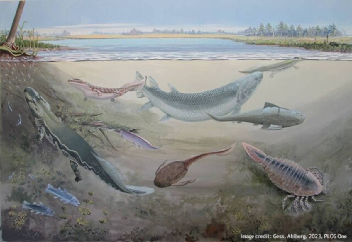 新種の巨大古代魚の化石を発見。人類の遠い祖先を捕食していた可能性 