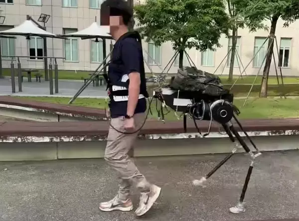 人間をケンタウロスに変えるロボットを開発