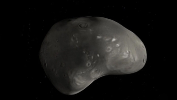 火星の衛星ダイモスが滑らかな理由。小惑星の衝突により厚い層のレゴリスで覆われていた