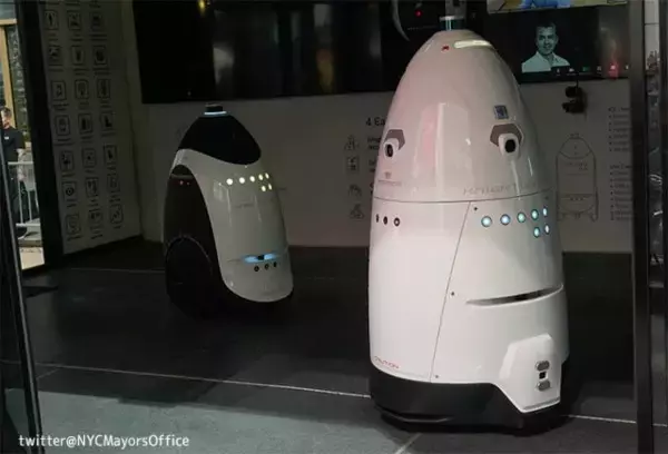 ニューヨークでR2D2風な自律走行型パトロール用ロボットを導入