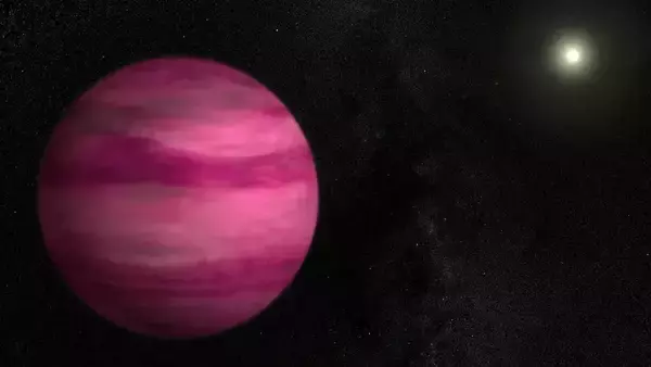 ピンク色に輝く系外天体グリーゼ504 bの大気に塩の雲を発見