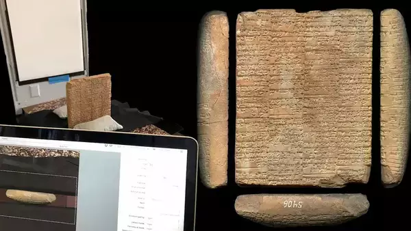 伝説の王ギルガメシュ実在の可能性高まる。4000年前の粘土板の楔形文字を解読