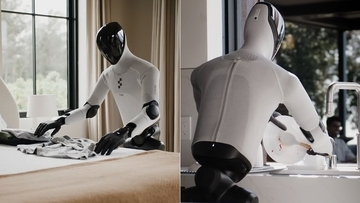 洗濯物をたたんで食器洗い、人間と軽い会話もする家事ロボットの最新版