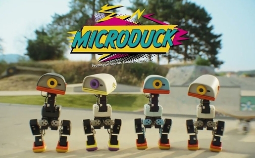 転んでも自力で起きてまた歩く。器用で学べるアヒル型AIロボットに予約殺到