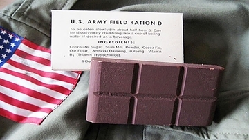 米陸軍はわざとまずい軍用チョコレートを作り、戦闘糧食にしていた