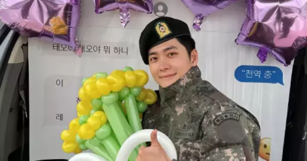 「カン・テオ、除隊後『SNL KOREA』出演に“感無量”」の画像