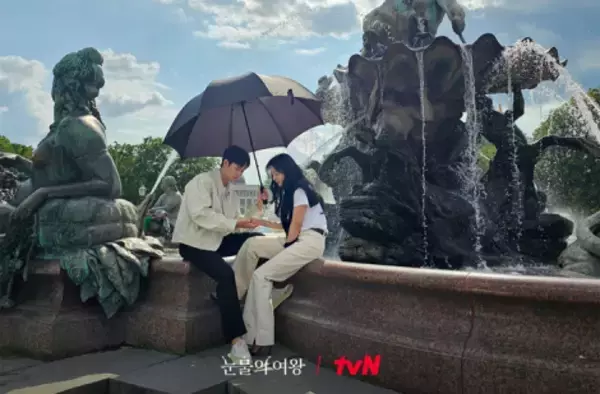 「『涙の女王』キム・スヒョン＆キム・ジウォンのドイツデート」の画像