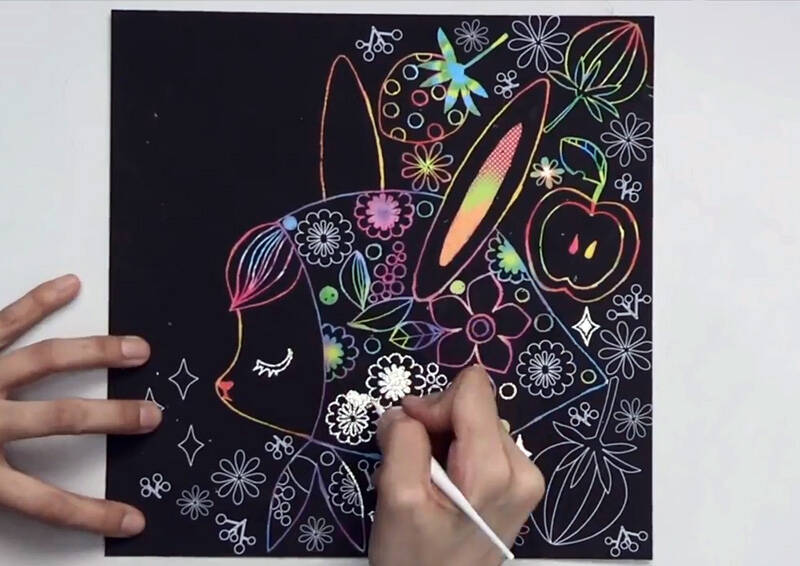 北欧風ホログラムも インスタで話題 スクラッチ をやってみた 18年4月21日 エキサイトニュース 2 3