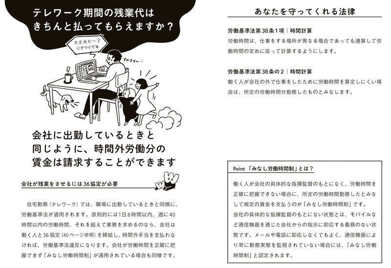 不当解雇、賃金格差、ハラスメント……法律を知って自分を守る！「職場六法」