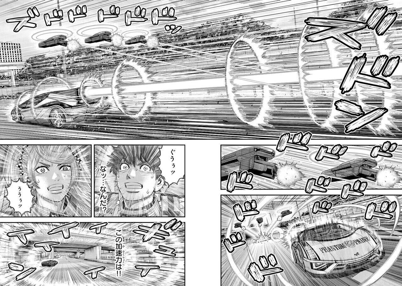 近未来、首都高は墓場と化す！　元天才レーサーが命懸けのデスレースに挑む!!