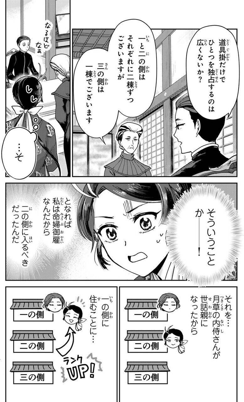 望まぬ縁談回避で宮中女官に──。自らの運命を切り開いていく『帝室宮殿の見習い女官』