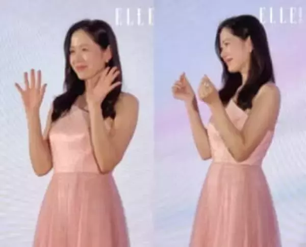 「ソン・イェジン、ピンクのドレスも抜群の着こなし…台湾でのイベントの様子が話題に」の画像