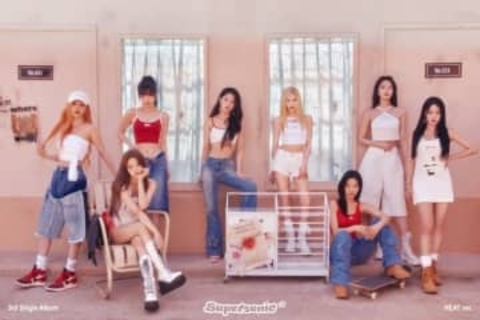 fromis_9、3rdシングル「Supersonic」HEATバージョンのオフィシャルフォトを公開