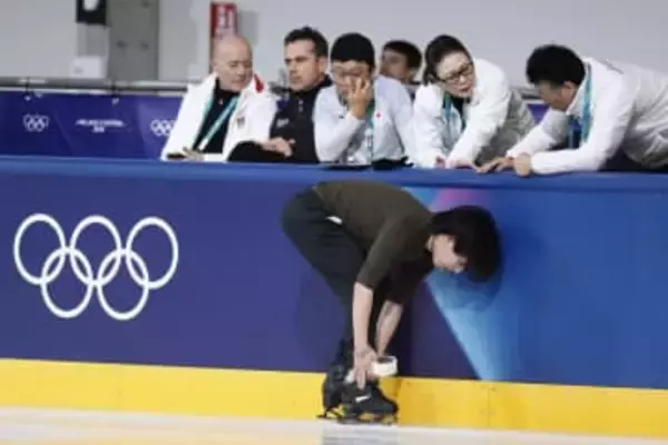 本番前に「想定外の事故」　靴が壊れたフィギュア三浦