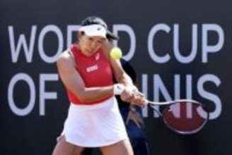 日本、イタリアに2連敗　女子テニス国別対抗戦