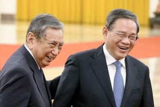 中国メディアが死去報道　河野元衆院議長