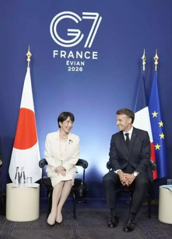 日仏首脳、ホルムズ安全へ努力　自衛隊派遣は話題に上らず