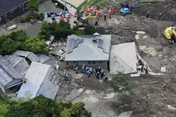 山口・平生、土砂崩れ1人死亡　3人重軽傷