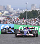 角田裕毅が母国で初の10位入賞　F1日本GP決勝