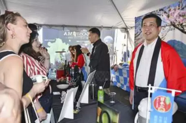 米首都で鹿児島県産品PR　塩田知事、茶や和牛の販路拡大