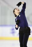 「千葉百音「五輪で最高の演技を」　フィギュア代表、京都で練習公開」の画像1