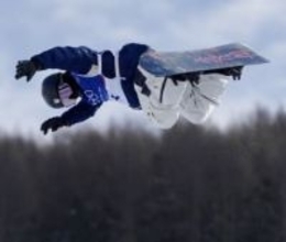 平野歩夢が最終調整　スノボHP、11日に予選