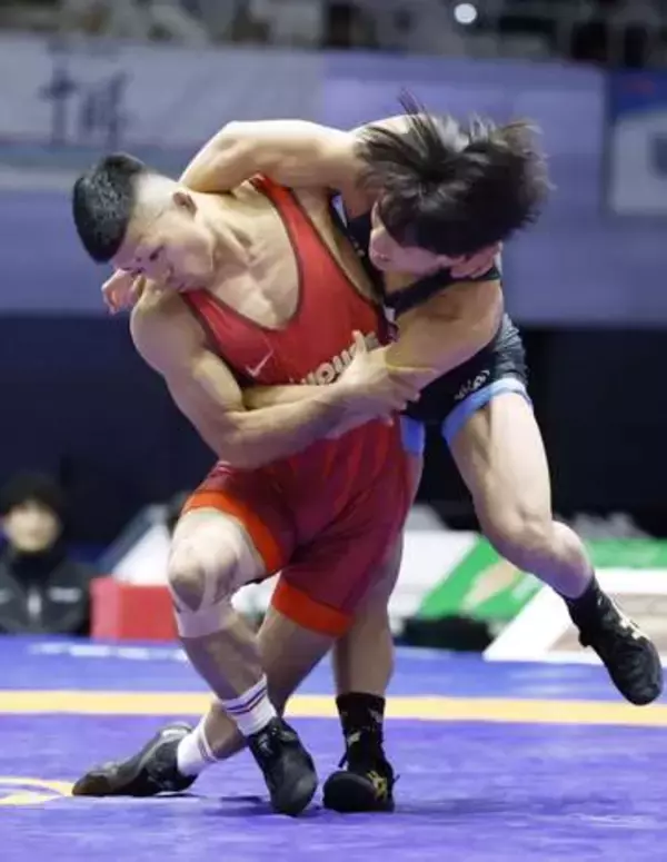 文田健一郎が世界選手権代表へ　レスリング全日本選抜
