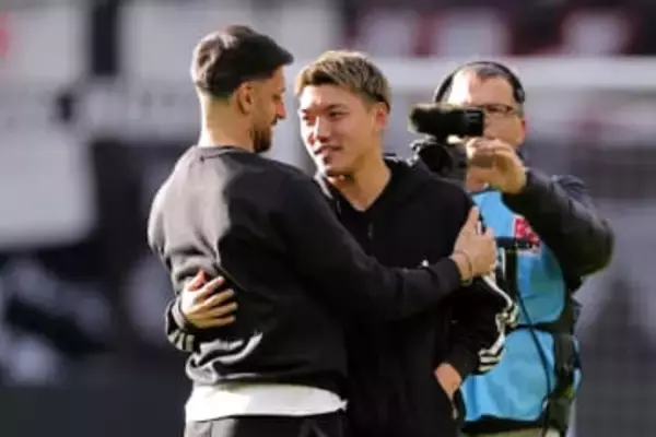 堂安は後半途中から出場　サッカーのドイツ1部