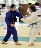 「田中龍雅「引っ張っていく」　柔道混合団体Vへ合同練習」の画像1