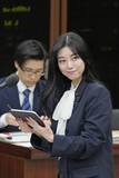 「聴覚障害議員の斉藤氏、初質疑　「筆談ホステス」、タブレットで」の画像1
