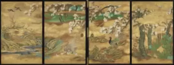 日英所蔵の神社ふすま絵、展示へ　狩野派作品、150年ぶり一堂に