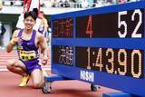 「駒大・落合が自身の日本記録更新　陸上男子800m、静岡国際」の画像1