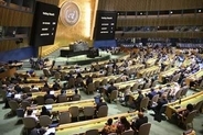 アフリカの面積、正確に表示を　国連総会、不均衡固定化の指摘