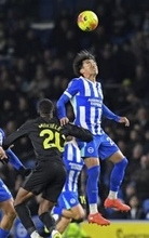 ブライトンの三笘は途中出場　サッカーのプレミアリーグ