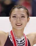 「坂本花織、世界選手権に出場　フィギュア、引退シーズン最終戦」の画像1
