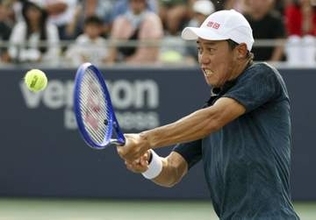 引退表明の錦織が2回戦進出　ムバダラDCオープン