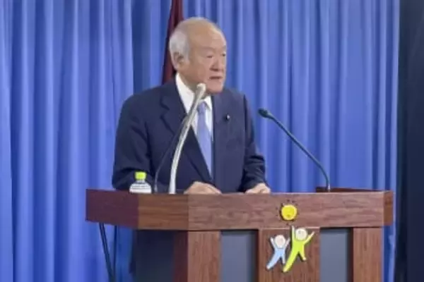 自民幹事長、会期延長を否定　定数減法案「成立見えず」