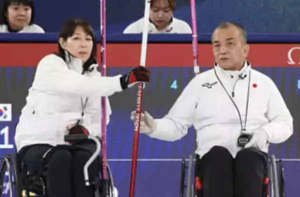 小川、中島組0―9で韓国に完敗　車いすカーリング