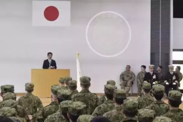 「陸自に情報部隊発足で式典　分析一元化、認知戦強化へ」の画像