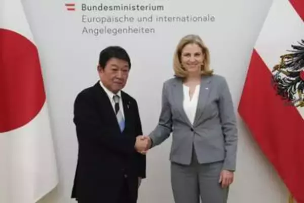 供給網、AIで協力深化　日オーストリア外相会談