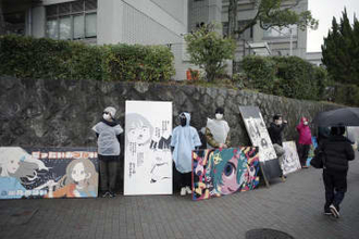 京大入試の風物詩、タテカン並ぶ　「文化守る」、大学側は規制