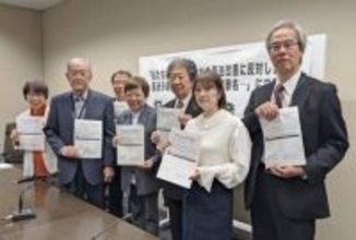 9条改正反対の署名開始　「与党の姿勢に危機感」