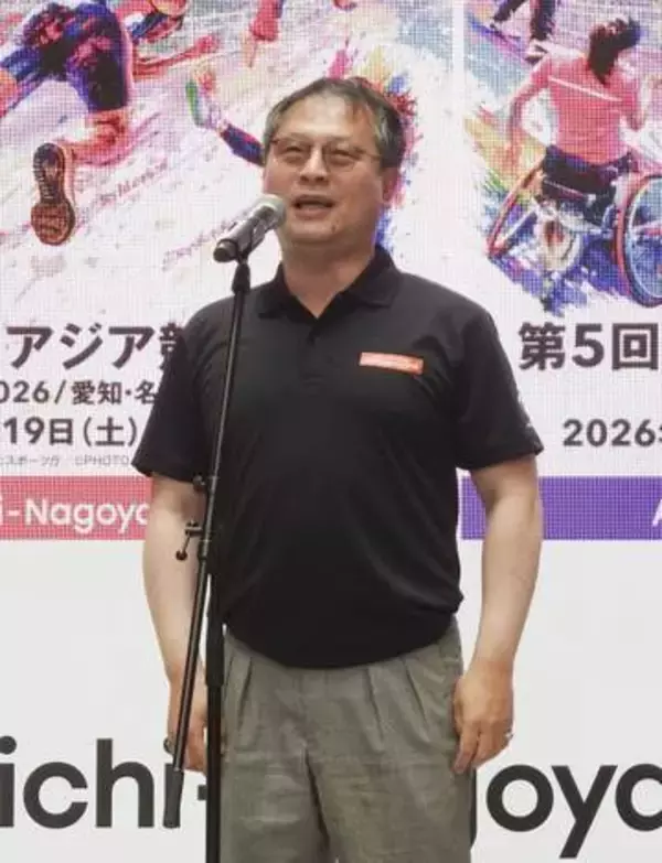 河合純一長官「盛り上げたい」　アジア大会をアピール