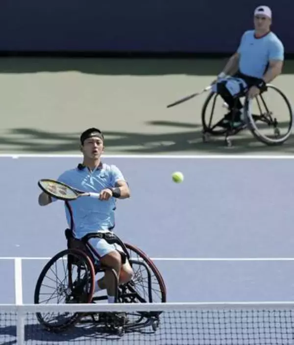 小田凱人組など準決勝へ　全米テニス車いすの部開始