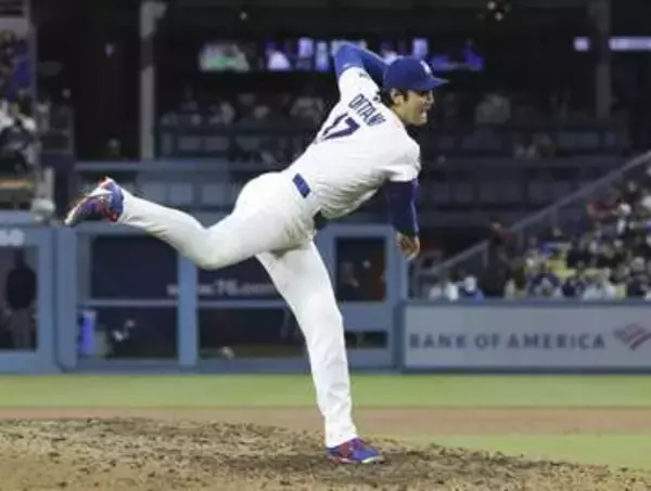 大谷、スイーパーできりきり舞い　緩急自在に3勝目