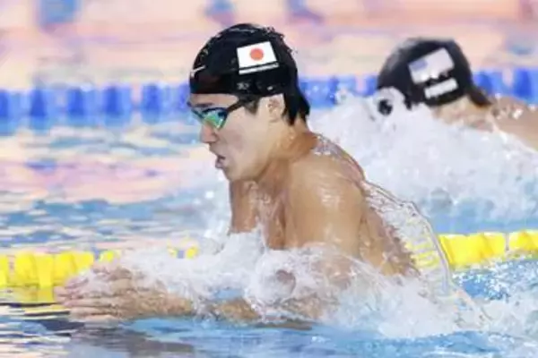 松下が400m個人メドレー優勝　水泳のパンパシフィック選手権