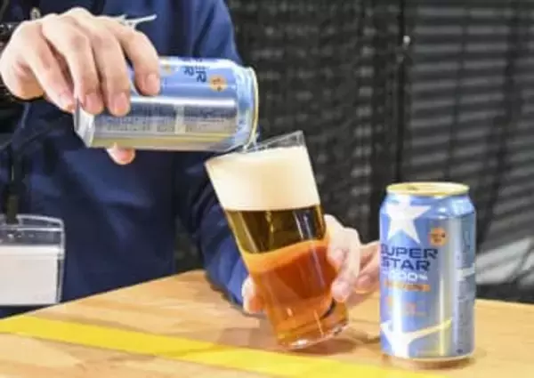 「運動後の一杯」ノンアルビール　サッポロビールとミズノ開発
