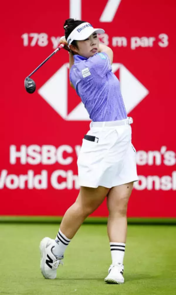 山下美夢有は11位に後退　米女子ゴルフHSBC第2日